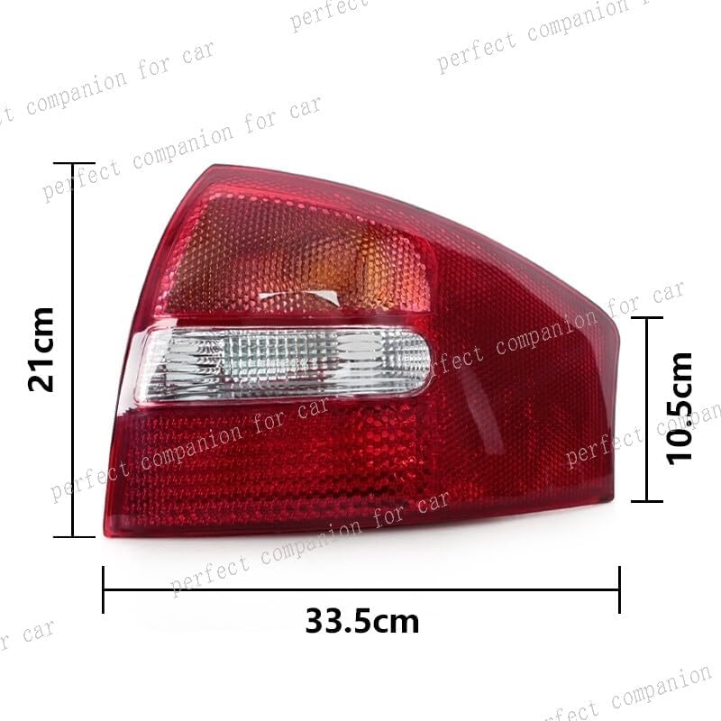 ya 4 8.24 baidi Left rear tail light brake stop light without bulb for Audi A6 C5 Saloon/Sedan 2003