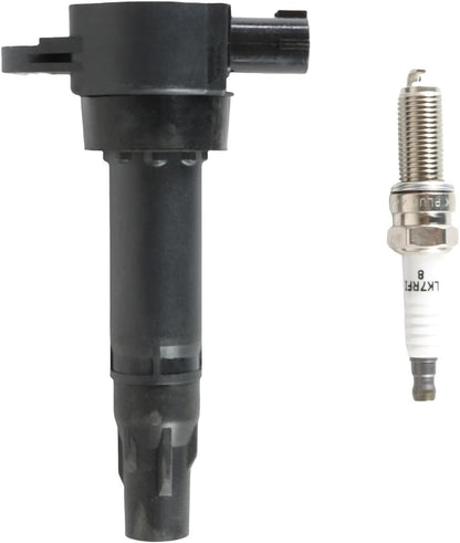 ya 9 10.24 3X Ignition Coil & Platnium Spark Plug for 2008-2015 for Smart Fortwo 1.0L L3 UF681