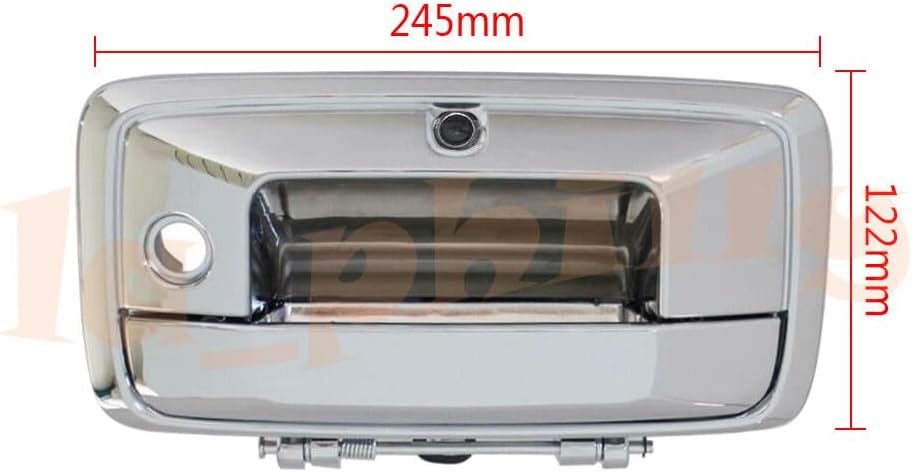 ya 10 9.16 baidi for 2018 for Chevrolet Silverado for Sierra Colorado Tailgate Handle w/Camera Chrome