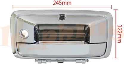 ya 10 9.16 baidi for 2018 for Chevrolet Silverado for Sierra Colorado Tailgate Handle w/Camera Chrome