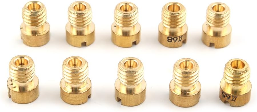 ya 2 8.15 10x Main Jets Carburetor for PWK Keihin OKO CVK NSR Carb Set Injector Nozzle