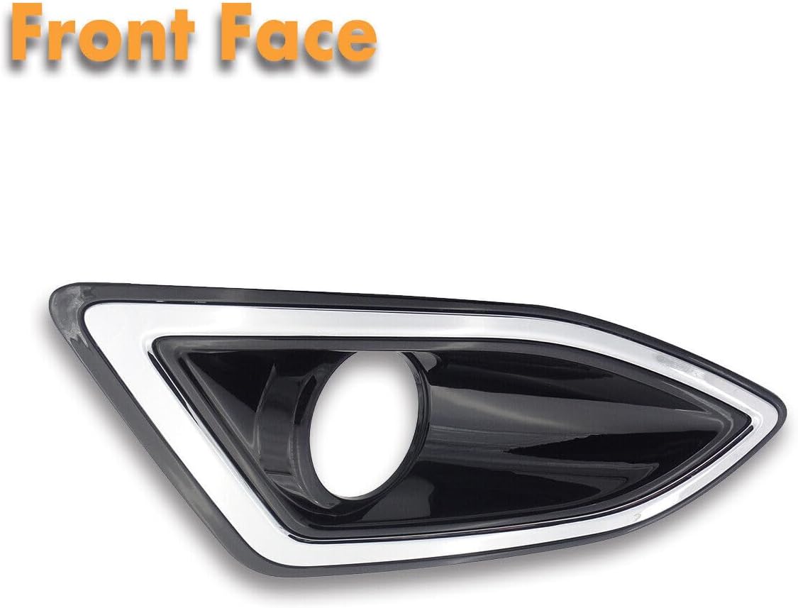 ya 11 9.14 zhengce Front Fog Light Lamp Cover Bezel Trim Right Passenger Side for Ford Edge 20