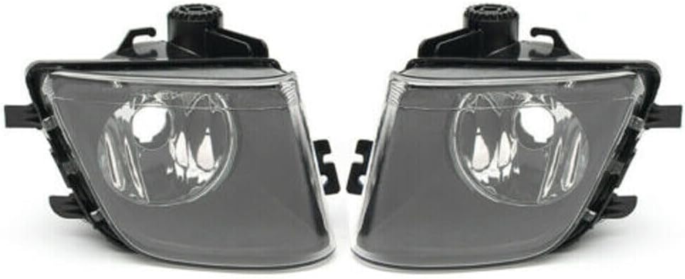 ya 7 8.24 baidi Left+Right Front Fog Light Lamp Shell Cover Set Fit for BMW F01 F02 F04 740i 750