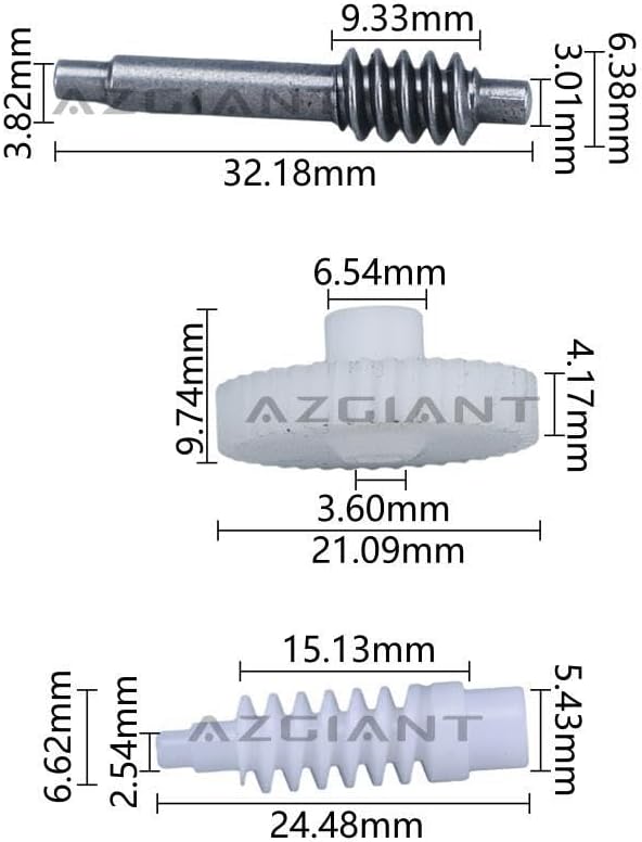 ya 11 9.14 baidiSIDE MIRROR FOLDING MOTOR Gear for Toyota Previa ACR50 for Toyota Tarago Estima MK3