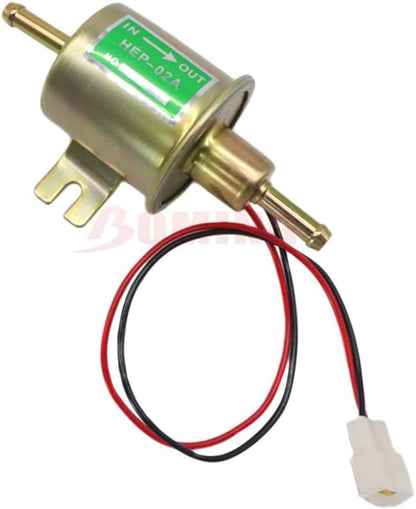 ya 4 8.8.2 HEP-02A Inline Fuel Pump 12v Electric Delivery Low Pressure Gas Diesel Fuel Pump 