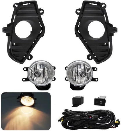 ya 2 8.15 LH&RH bumper fog light driving light wiring switch suitable for 2019-2024 for Toyota RAV4