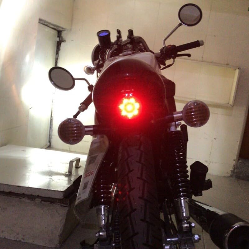 ya 23 10.7 baidi Motorcycle LED taillight and brake stop light suitable for Harley Chopper Bobber-