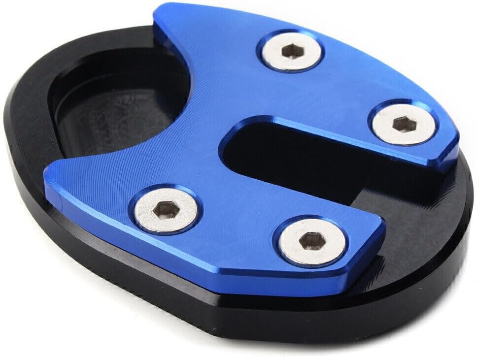 ya 2 8.15 Motor kickstand Foot Support Side Stand Pad Fit SYM MAXSYM TL500 19-2021 Blau