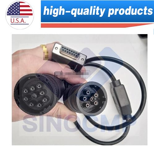 ya 16 10.20 baidi Connector Cable 9pin 6 Pin for Diagnostic Adapter 317-7485 Data Line
