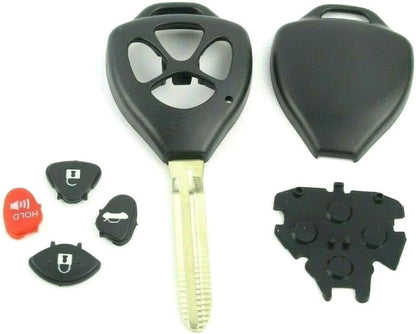 ya 9 10.24 Remote Car Key Fob Shell Case Cover for Toyota for Corolla 2009 2010 2011 2012 2013