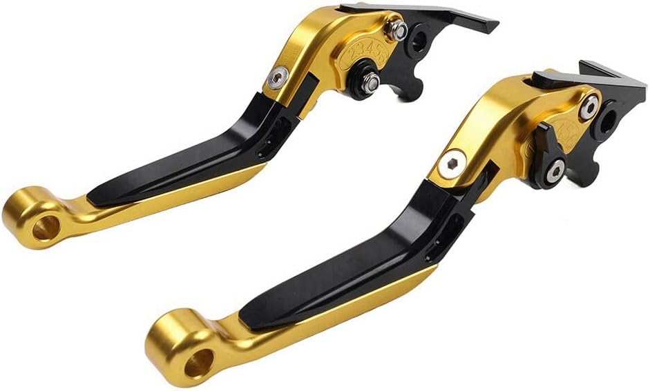 ya 10 9.16 zhengce Gold CNC Folding Extendable Brake Clutch Levers for BMW S1000RR S1000R 2015
