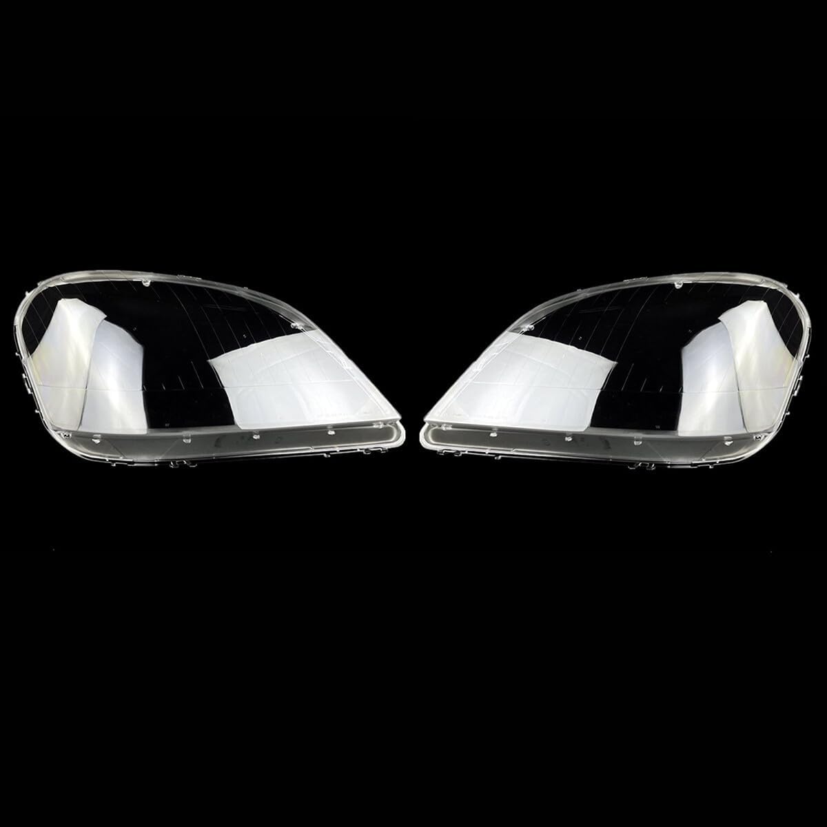 ya 11 9.14 zhengce Pair Headlight Glass Headlight Cover For BENZ ML CLASS W164 2006-2008