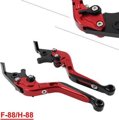 ya 5 8.10 Fit for Kawasaki ZX1400/ZZR1400/ZX14R 06-17 Folding Extendable Brake Clutch Levers