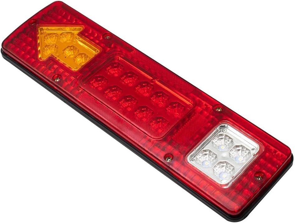 ya 13 9.15 baidi LED Rear Tail Light Brake Reverse Turn Signal Lamp For Car Trailer Tru