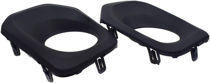 ya 4 8.10 A pair of anti-collision fog lamp protective covers on the left and right side shiel for DS are suitable for Toyota Tacoma 2016-2022
