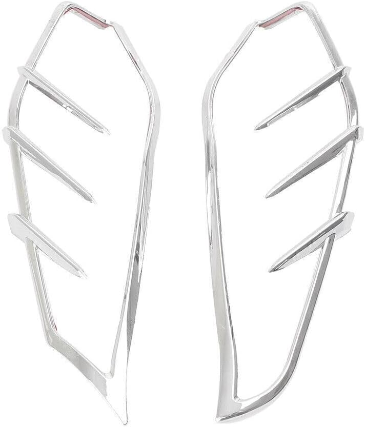 ya 9 10.24 2X Chrome Mid-F for Ram e Deflectors Trim for Harley Touring 2009-2016 2015