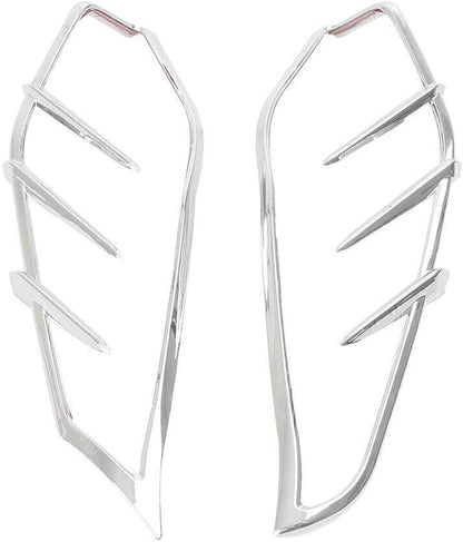 ya 9 10.24 2X Chrome Mid-F for Ram e Deflectors Trim for Harley Touring 2009-2016 2015