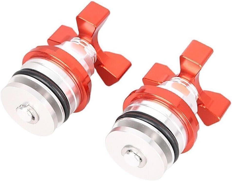 ya 6 8.24 baidi 37mm Front Fork Cap For Fit for Kawasaki 250Orange& Sliver Aluminum