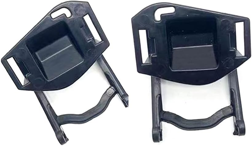ya 27 10.13 baidi 2x for 2014-2017 for Volvo XC60 Front Headlight Washer Pump Hinge Black Left & Right