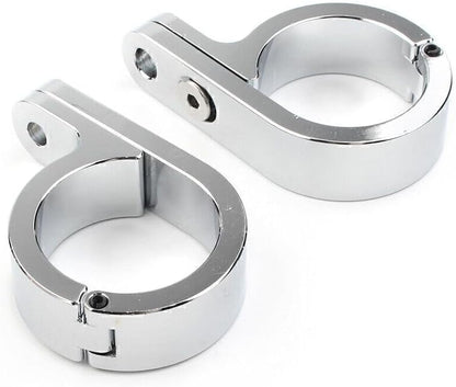 ya 6 8.14 For 1.25 Handle Bar 1-1/4 Universal Motorcycle Handlebar Mount Clamp Clock
