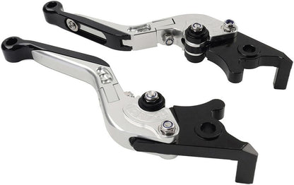 ya 10 9.16 zhengce Folding Extendable Brake Clutch Levers Fit for Suzuki GSXR750 600/750 Katan
