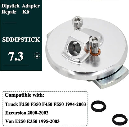 ya 10 9.16 baidi for Ford 7.3L Powerstroke F250 F350 F450 F550 Dipstick Adapter Repair Kit -