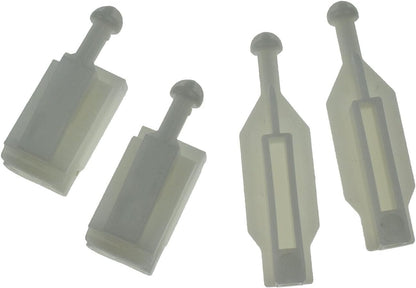 ya 4 8.10 4-Pack Headlight Adjuster Repair Kit for BMW E39 5 Series 2000-2003 612002792