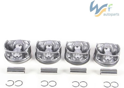 ya 4 8.24 baidi 2.0T Engine Piston & Ring Assembly ¦Õ20mm Fit for for benz A220 B220 B250 CLA220