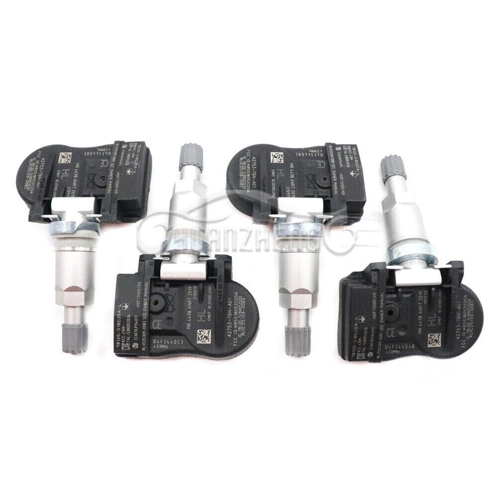 ya 2 8.15 4X New 433MHz 42753-T6N-A01 Tire Pressure Sensor TPMS for Honda Odyssey for Acura