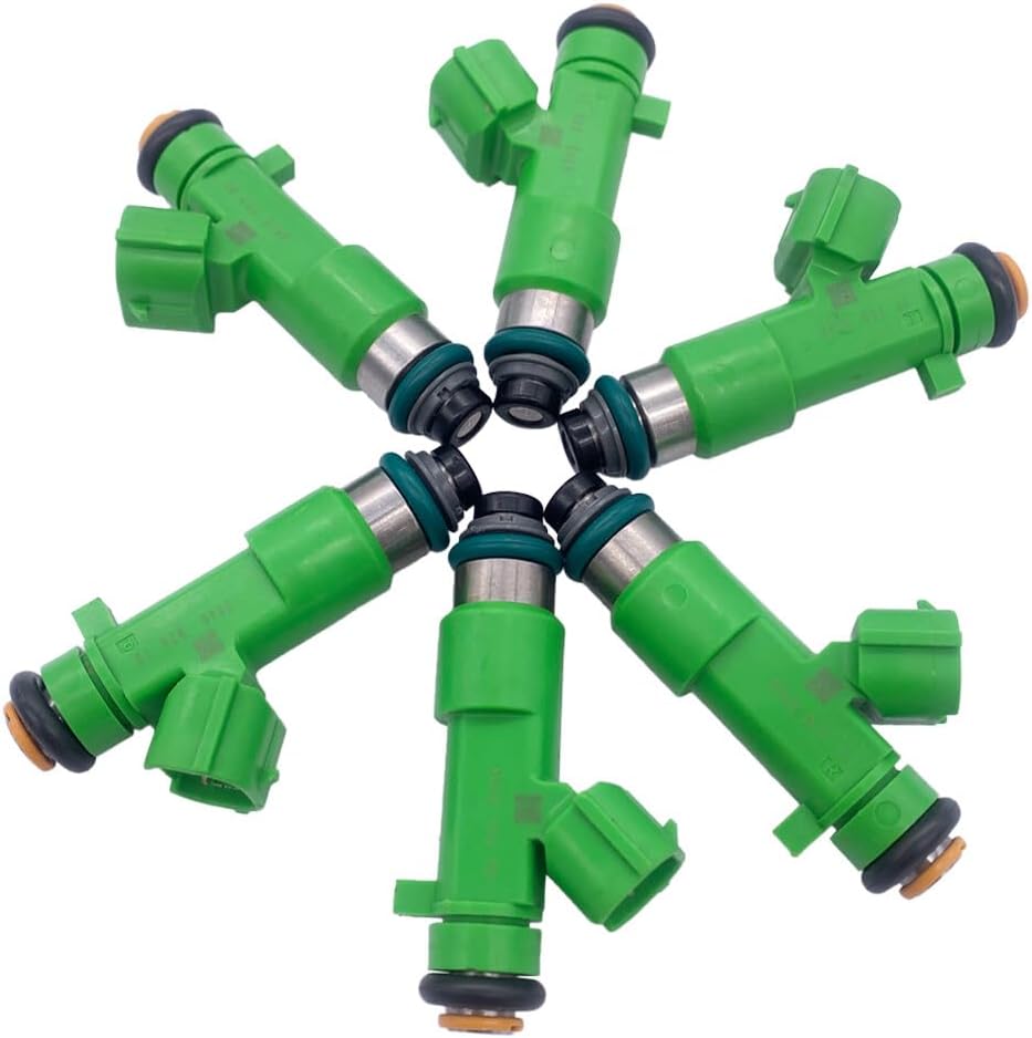ya 10 9.16 baidi 6X Fuel Injectors 16600-JK20A for Nissan 350Z Murano for Infiniti EX35 FX35 G35 3.5L