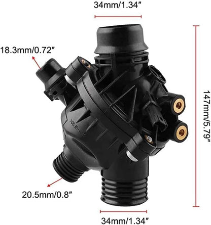 ya 10 9.16 baidi Electric Engine Water Pump W/Thermostat for BMW 128i 325i 328i OE 11517546994