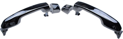 ya 2 8.15 2-Pack Front Exterior Door Handle Chrome Fits for Lexus GX460 for Toyota for 4Runner 