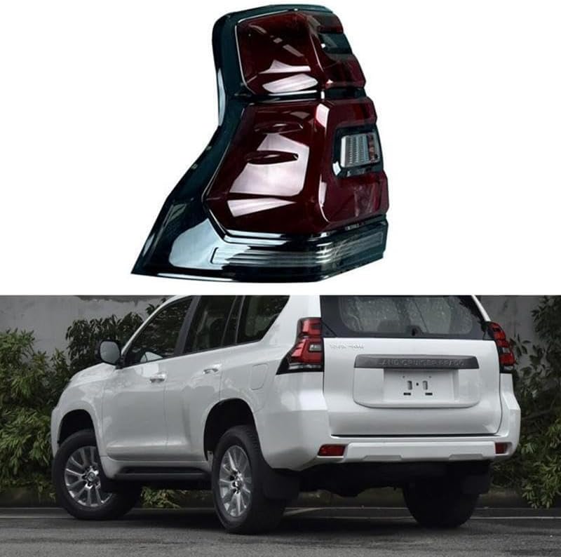 ya 4 8.14 for Land Cruiser Prado LC150 2018-2021 Left Tail Light Lens Cover Replacement 