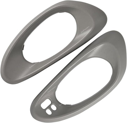 ya 9 10.24 Fit for Chevrolet Trailblazer Base LT LS Gray Front RH&LH Inside Door Handle
