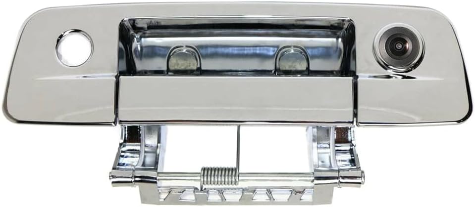 ya 10 9.16 baidi Rear Tailgate Handle with Camera Fit for 2010-2018 for Dodge for Ram 2500 3500 Chrome