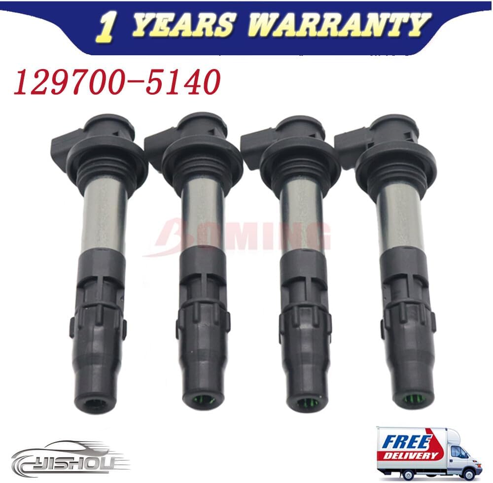 ya 4 8.24 baidi 4PCS 129700-5140 Ignition Coil for 2008-2010 for Suzuki GSX-R600 L1 L2 L3 L4 L5 L6