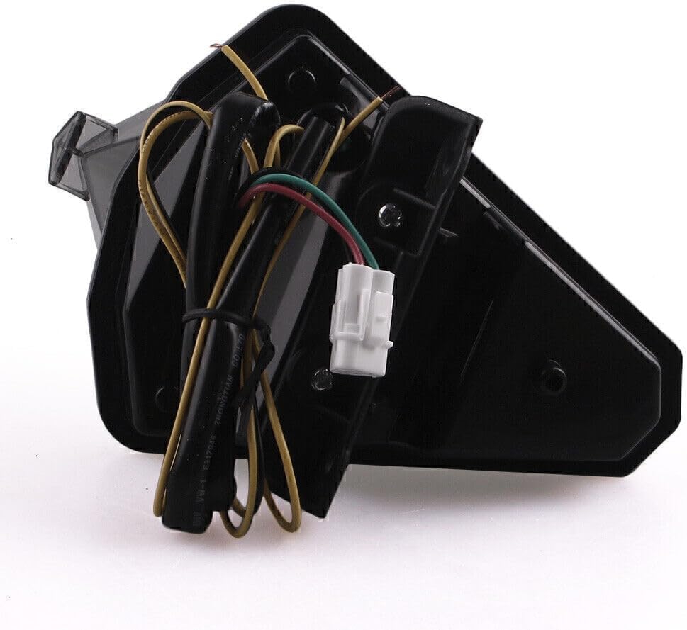 ya 10 9.16 zhengce for Yamaha YZF R1 2007-2008 Smoke Motorcycle LED Tail Light Rear Brake Stop