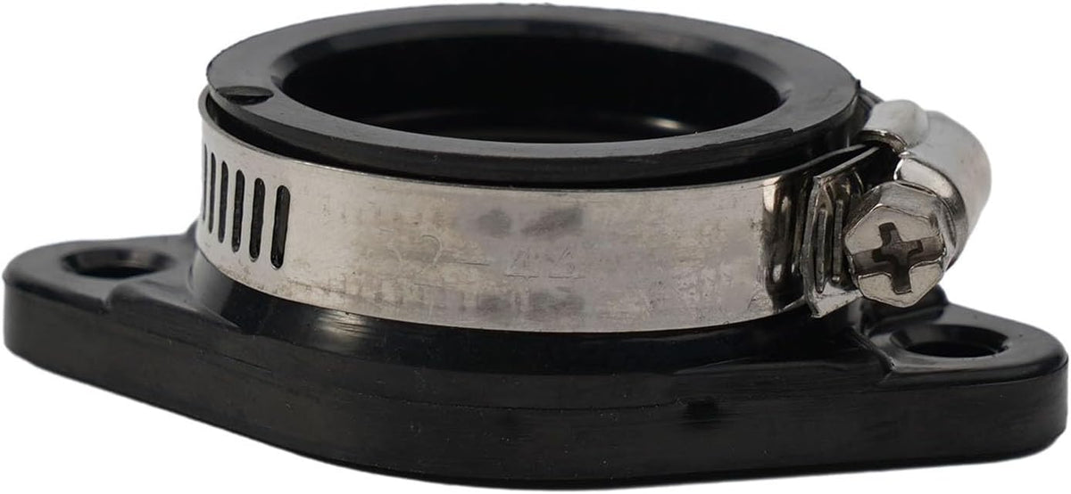 ya 23 10.7 baidi for MANifold Boot 2x ATV Adapter Black Carb Carburetor Flange For Intake