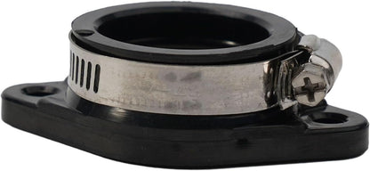 ya 23 10.7 baidi for MANifold Boot 2x ATV Adapter Black Carb Carburetor Flange For Intake