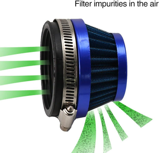 ya 4 8.8.2 Motorcycle 45mm Air Filter Carburetor Carb Air Cleaner Intake for ATV Quad Bikes