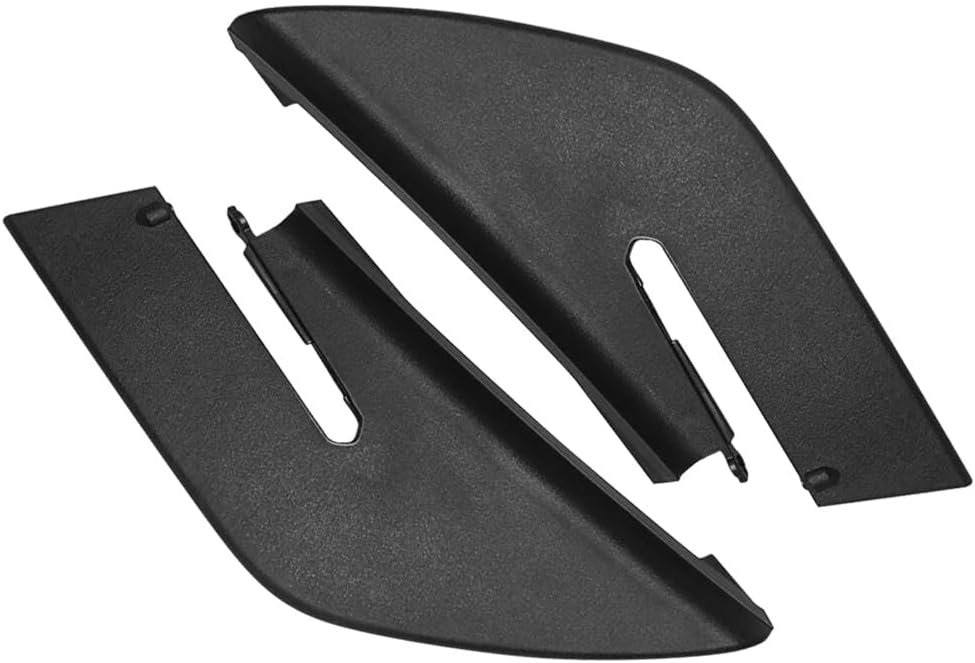 ya 6 8.14 2Pcs Black Rear Bumper Spoiler Fin Replacement 82548200 For California 2009-2014