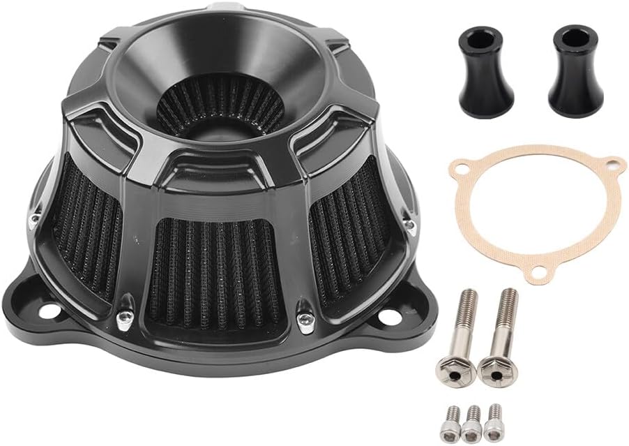 ya 5 8.10 Air Cleaner Intake Filter for Harley Touring Road Street Glide 08-16 Softail New