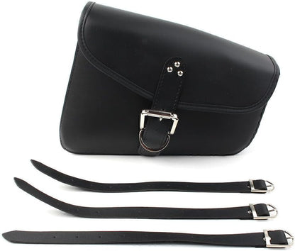 ya 11 9.14 baidifor Harley-Davidson Sportster XL883 XL1200 Right Side PU Leather Saddlebag Bag