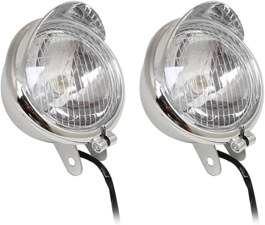 ya 2 8.15 Passing Fog Lights for Kawasaki Vulcan VN 800 900 1500 1600 1700 2000 Chrome