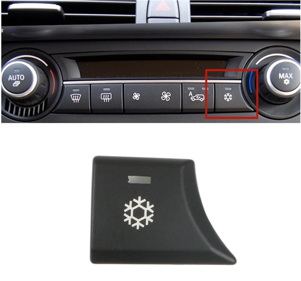 ya 4 8.8 Fit for BMW X5 2007-2013 Replacement Climate A/C Control Panel Buttons Cap
