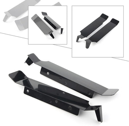 ya 11 9.14 baidiSaddlebag Filler Panels Solid Strips Black Fit for Harley Road King EFI FLHRI FLHR