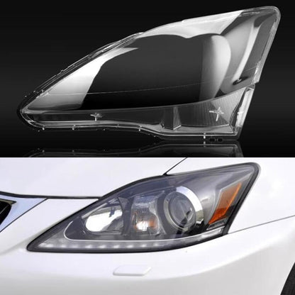 ya 4 8.14 for Lexus IS 2006-2013 Left Side Headlight Clear Lens Housing and Sealant 