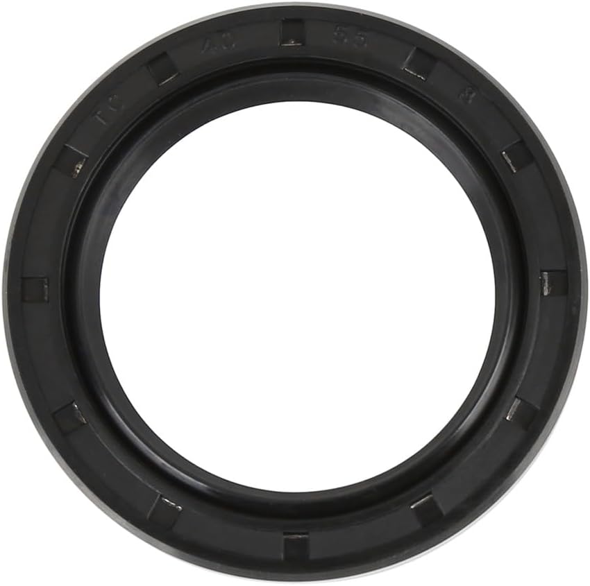 ya 4 8.8.2 40mm x 55mm x 8mm Black Rubber Cover Double Lip TC Oil Shaft Seal