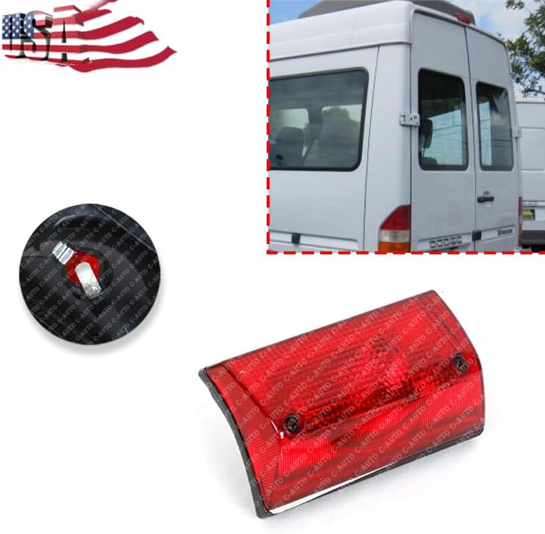 ya 4 8.24 baidi 1 Pack Rear 3RD Third Brake Light for Dodge for Mercedes for Freightliner Sprinter 2500-06