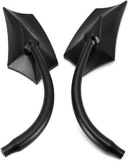 ya 2 8.15 2-Pack Universal Motorcycle Side Rearview Mirror 360¡ã Adjustable Mirror 10mm